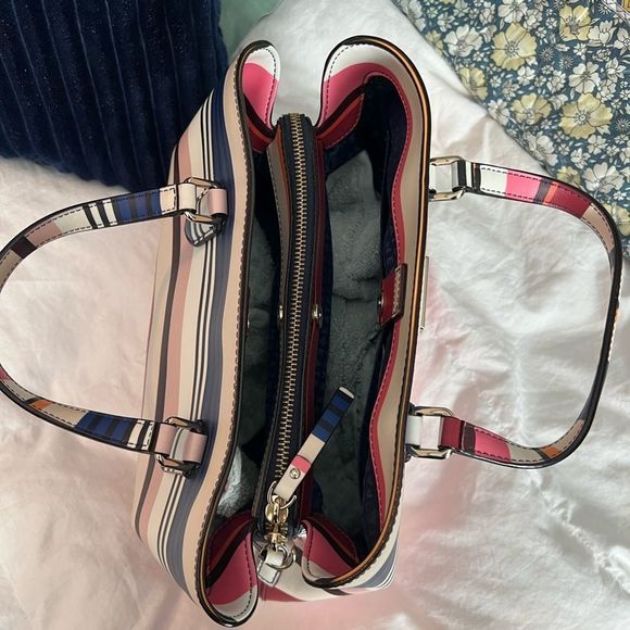 Kate Spade | Laurel Way Berber Striped Crossbody Purse With Matching Wallet EUC - Picture 4 of 11